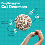 Load image into Gallery viewer, Biokitty Super Tofu Unscented Clumping Cat Litter 10L Biokitty