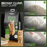 Load image into Gallery viewer, Biokitty Tofu Unscented Clumping Cat Litter 10L Biokitty
