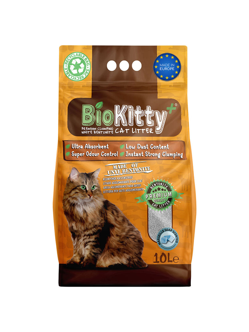 Biokitty Cat Litter - Marseille Soap - 10L
